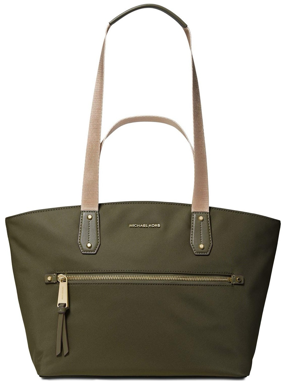 Michael Kors Polly Zip Top Nylon Tote